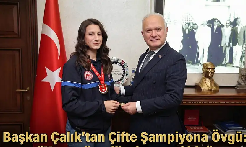 Başkan Çalık'tan Çifte Şampiyona Övgü: 'Karamürsel'in Gururu Oldu'