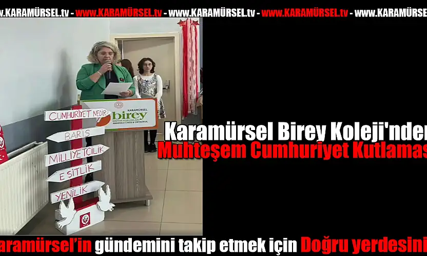 Birey Koleji'nden Muhteşem Cumhuriyet Kutlaması