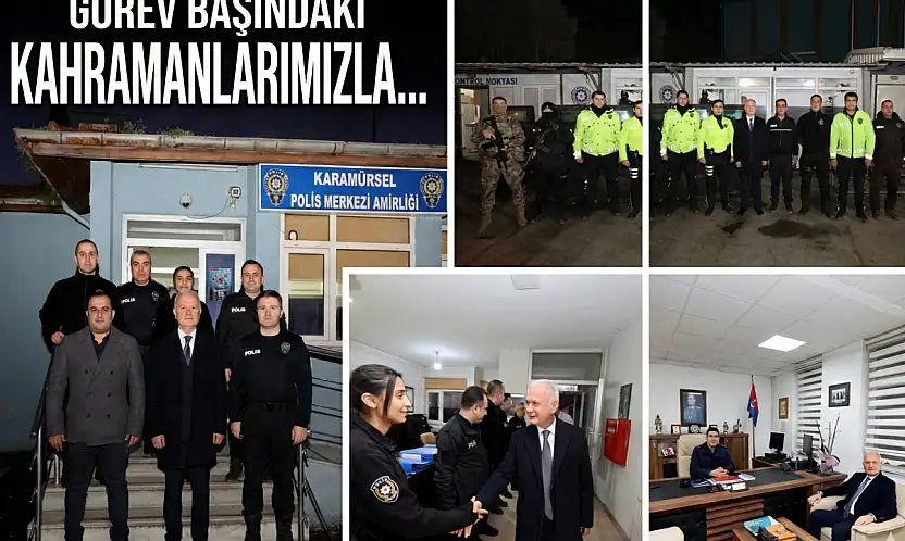 Çalık Yeni Yılı Görev Başındaki Kahramanlarla Karşıladı.