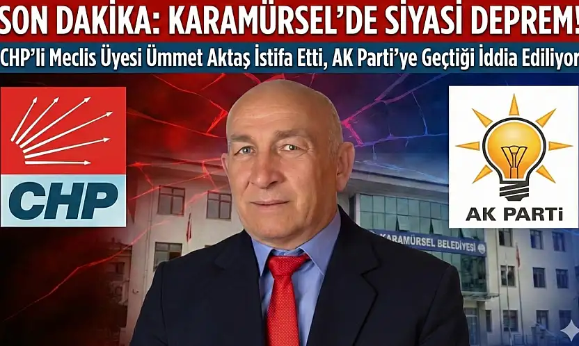 Chp meclis üyesi istifa ederek AK Partiye geçti!