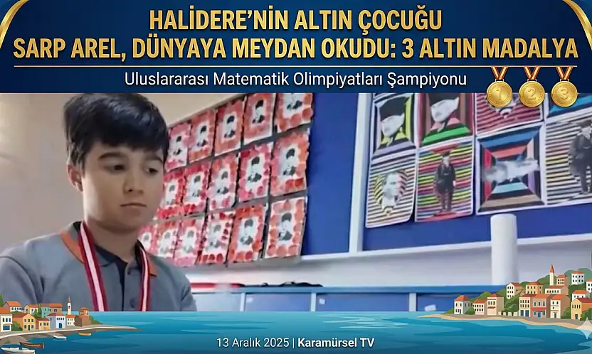 Halıdere'nin Altın Çocuğu Sarp Arel, Dünyaya Meydan Okudu