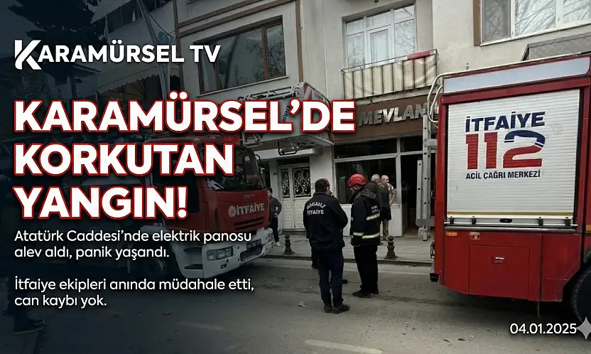 Karamürsel çarşı merkezinde Korkutan Anlar