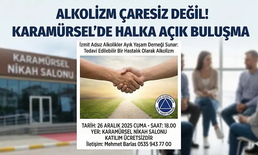 Karamürsel'de 'Ayık Yaşam' İçin Önemli Buluşma