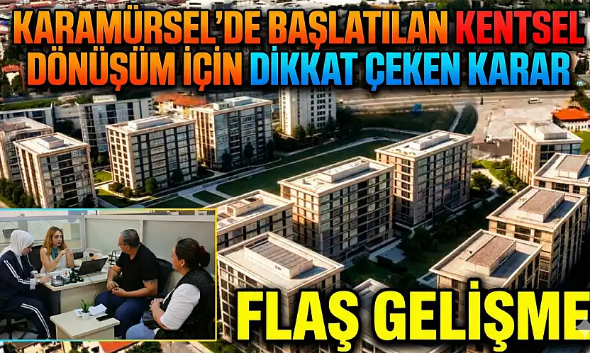 Karamürsel'de Kentsel Dönüşüm Çıkmazı!