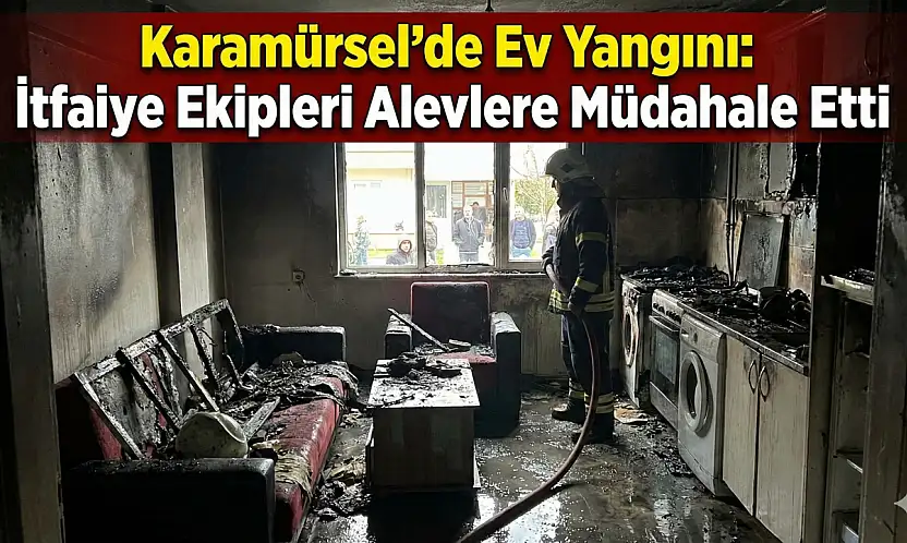 Karamürsel'de Korkutan Yangın!
