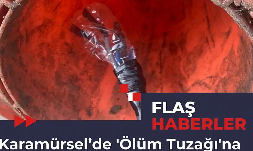 Karamürsel'de 'Ölüm Tuzağı'na Bantlı Önlem