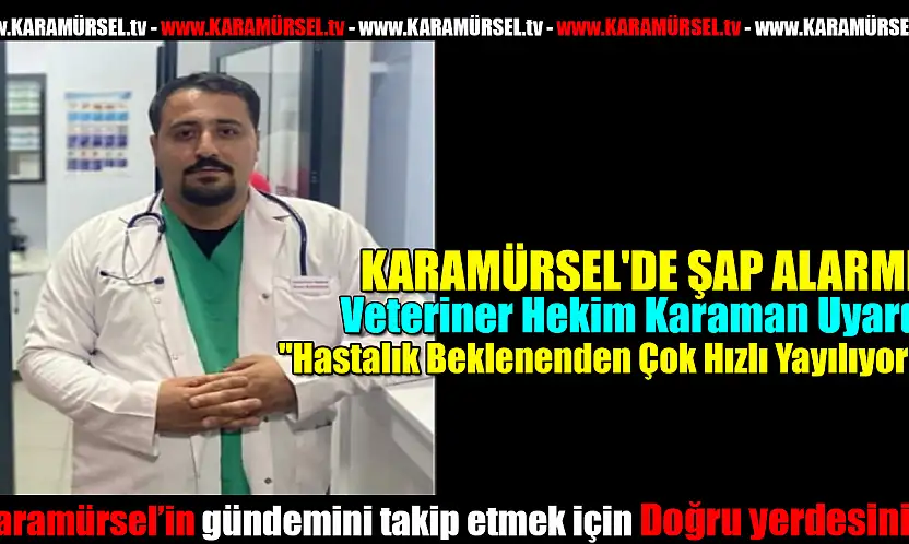 KARAMÜRSEL'DE ŞAP ALARMI!