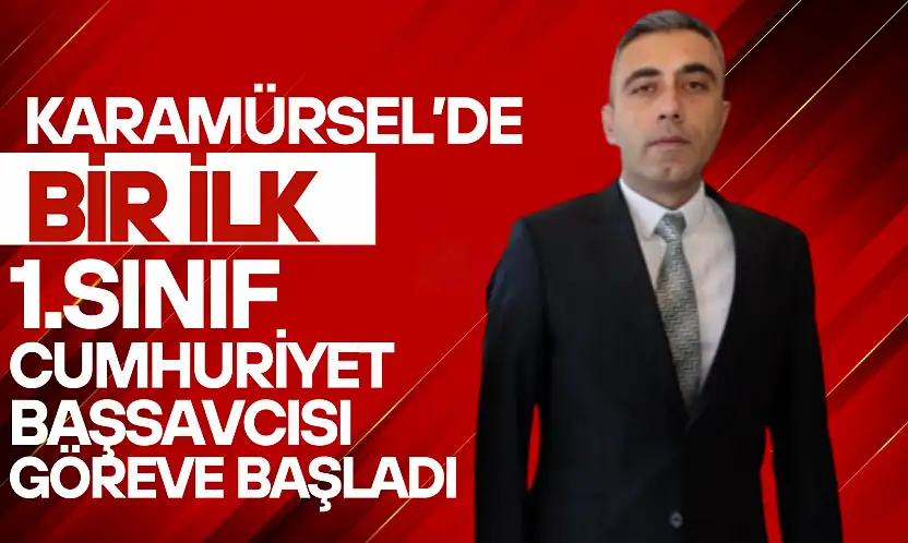 Karamürsel'de Tarihi Atama: İlk Kez atandı