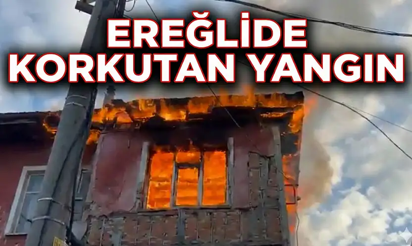 Karamürsel Ereğli'de Yangın Paniği