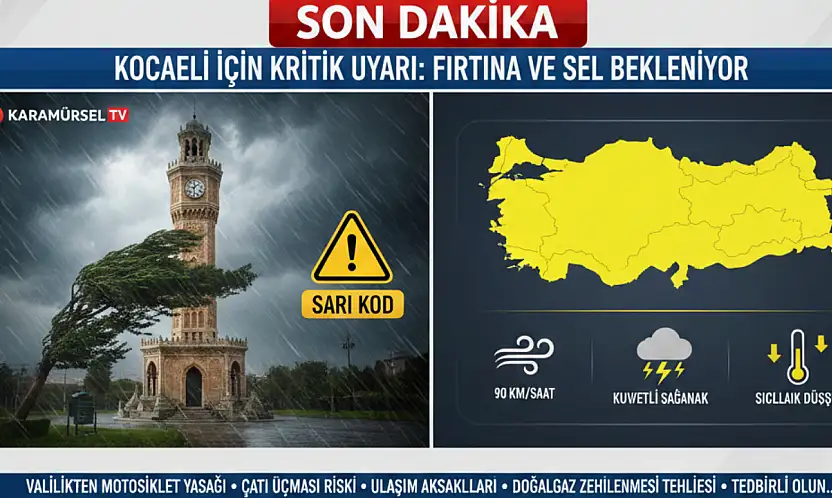 Karamürsel İçin 'Sarı Kodlu' Alarm
