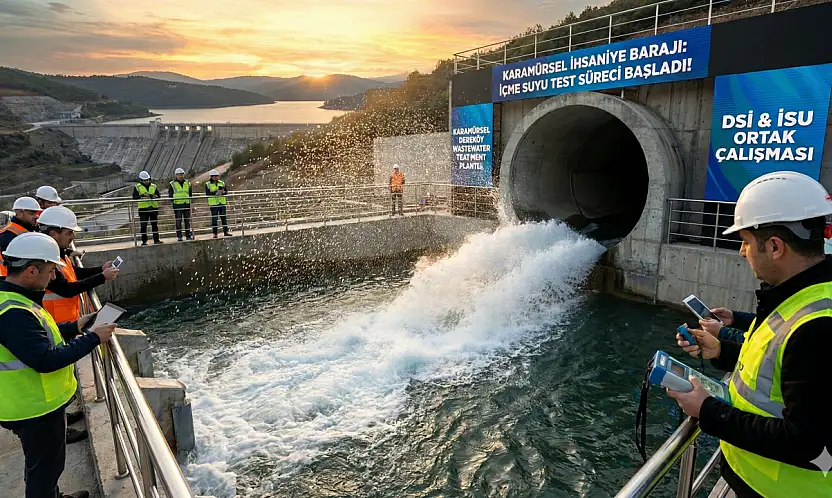 Karamürsel İhsaniye Barajı'nda Kritik Aşama!