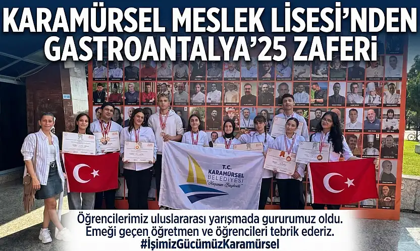 Karamürsel Mesleki ve Teknik Anadolu Lisesi'nden büyük başarı