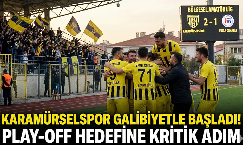 Karamürselspor Tuzla Engelini 2-1 ile Geçti