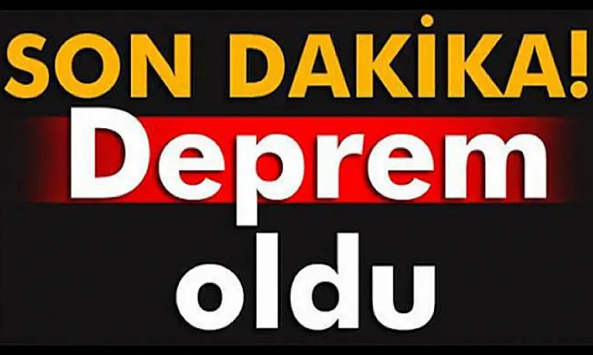 Kocaeli Dahil Tüm Marmara'da Hissedildi!