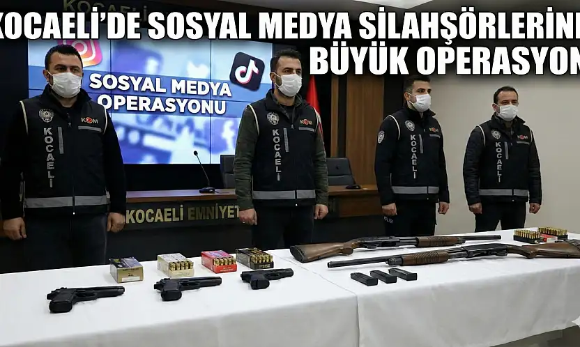 Kocaeli'de 'Sanal Suç' Operasyonu! Çok sayıda gözaltı var!
