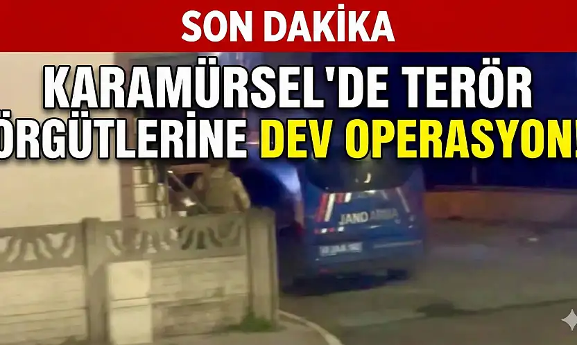 Kocaeli'de Terör Örgütlerine Dev Operasyon: 37 Gözaltı