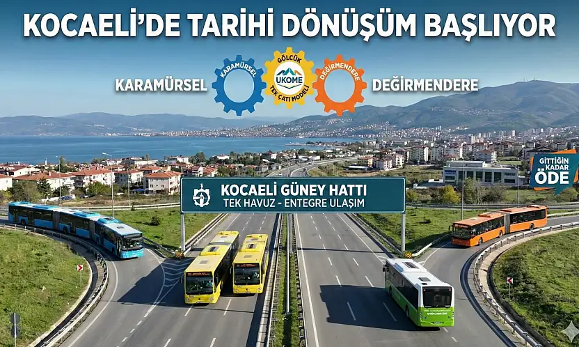 Kocaeli Ulaşımında Yeni Dönem Başlıyor!