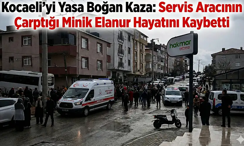 Kocaeli'yi Yasa Boğan Kaza: Servis kazası!