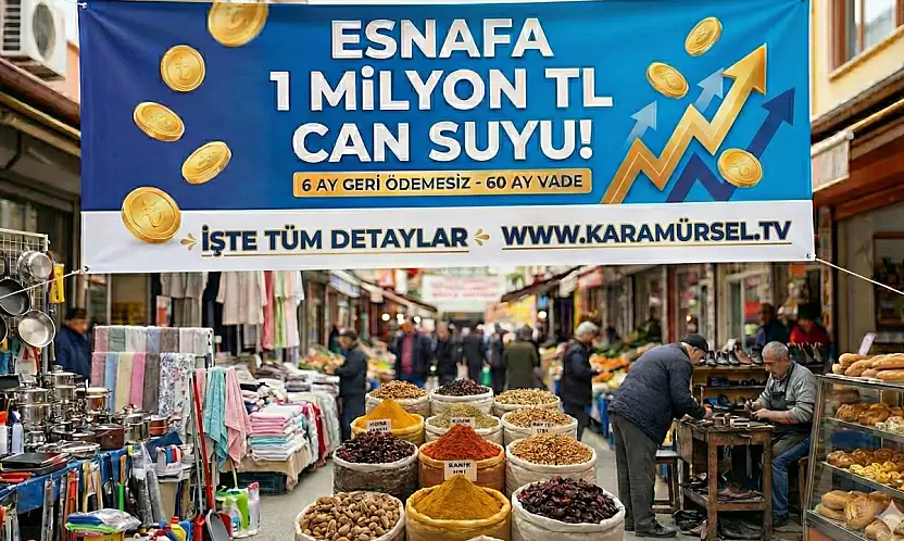 Küçük Esnafa 1 Milyon TL'lik 'Can Suyu' işte tüm detaylar