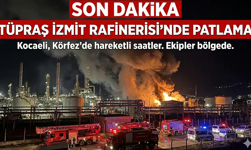 TÜPRAŞ Rafinerisi'nde Patlama!