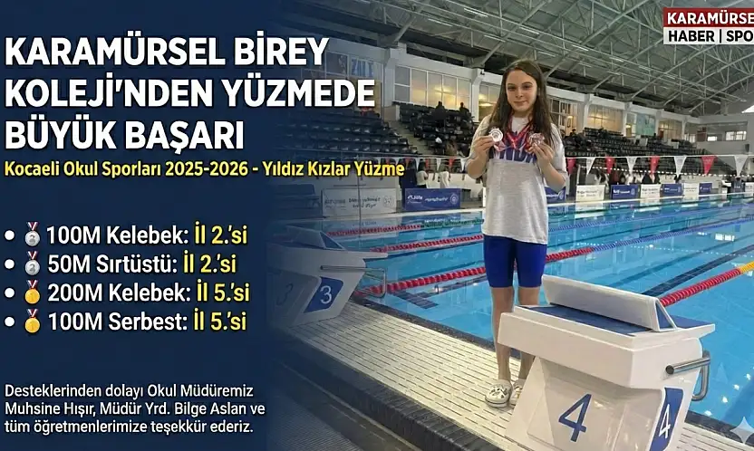 Yağmur Taşçı yüzmede tarih yazdı!